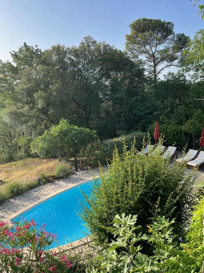 La Parenthese Du Var - Gite Avec Grande Terrasse Vue Sur Piscine Saint-Antonin-du-Var Zewnętrze zdjęcie