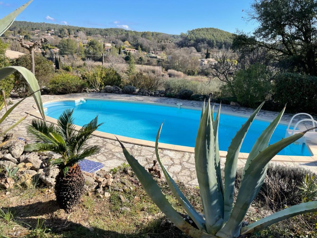 La Parenthese Du Var - Gite Avec Grande Terrasse Vue Sur Piscine Saint-Antonin-du-Var Zewnętrze zdjęcie